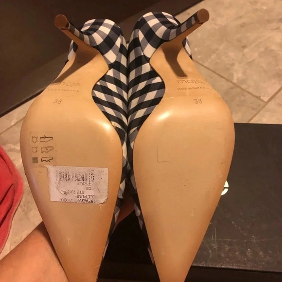 NWT Maje Fabvichy Heels NIB Size 6 - Picture 7 of 15